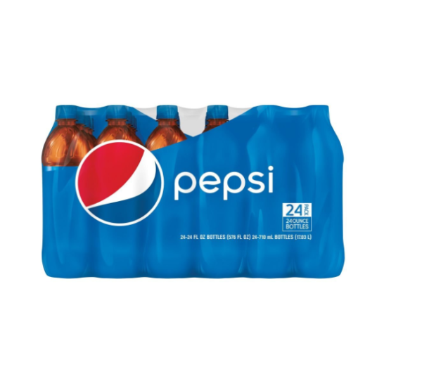Caja de Pepsi-Cola 24 pzas de 600ml