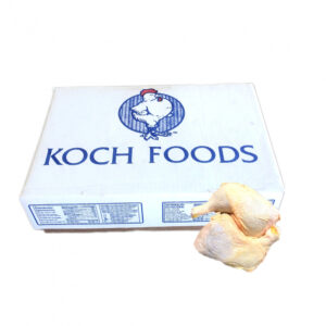 Caja de cuartos traseros de pollo Koch Foods (15 kg / 33 lb)